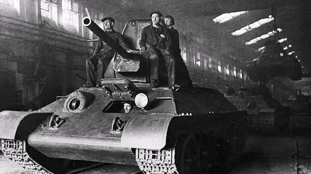 Танк т-34 завода красное Сормово