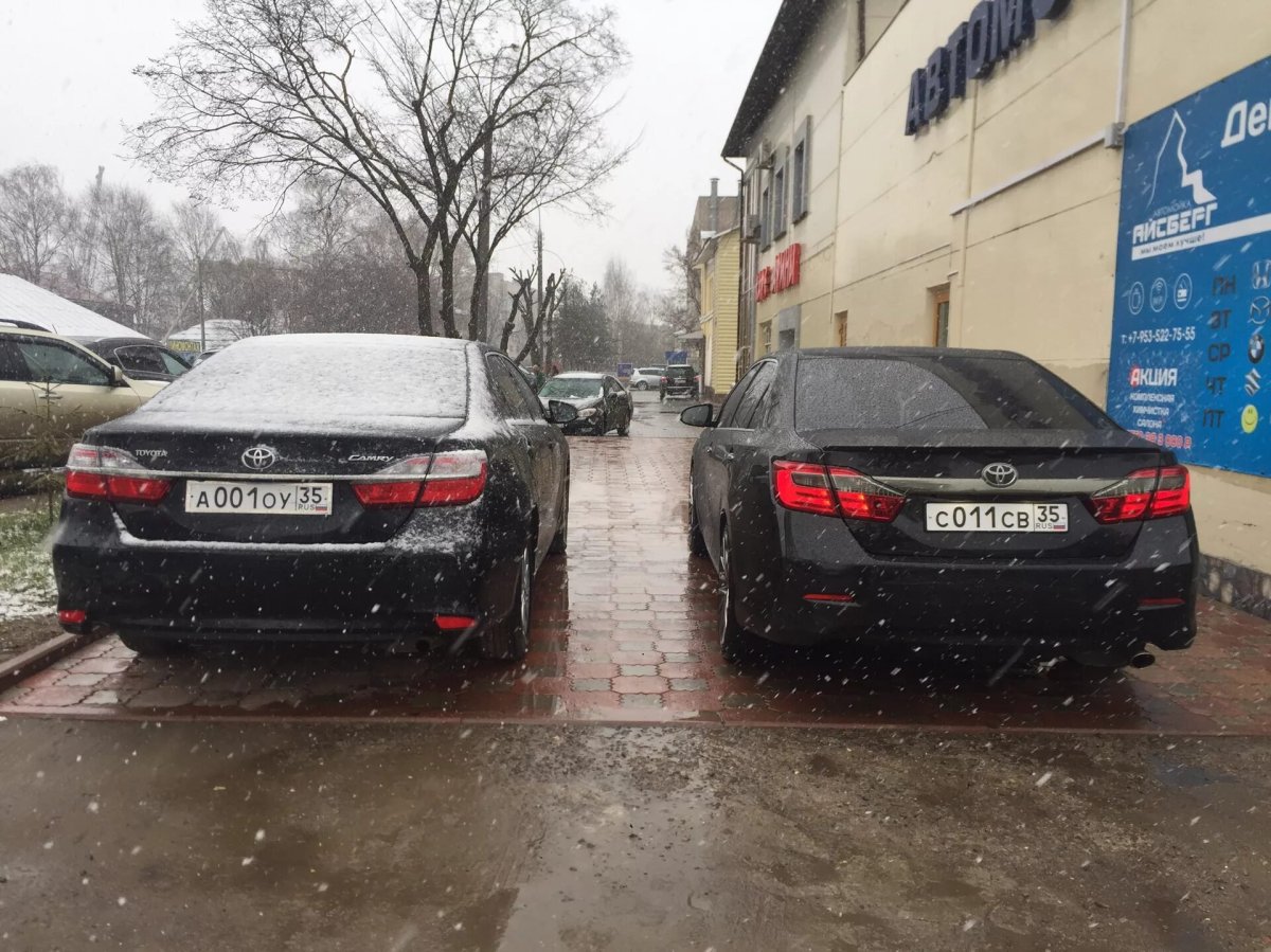 Дорожный просвет Тойота Камри 50