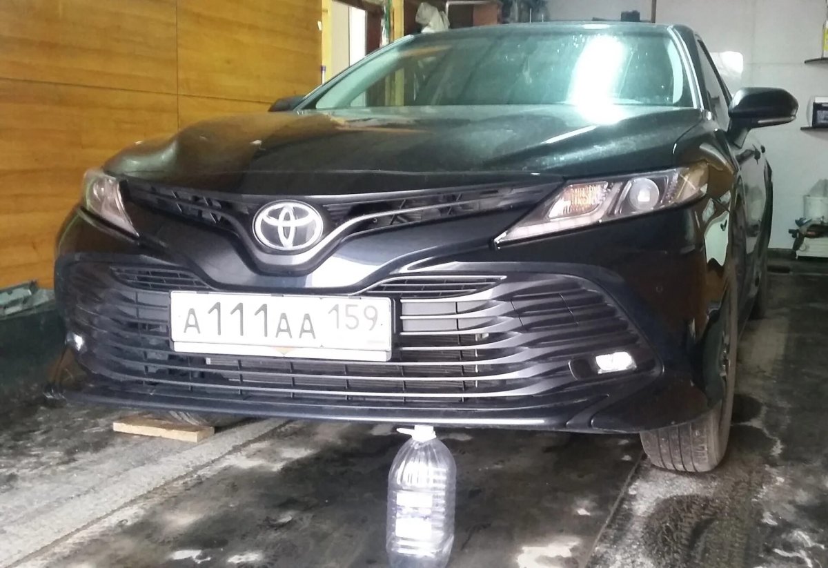 Дорожный просвет Тойота Камри