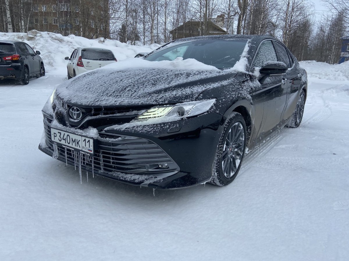 Тойота Камри 70 зима