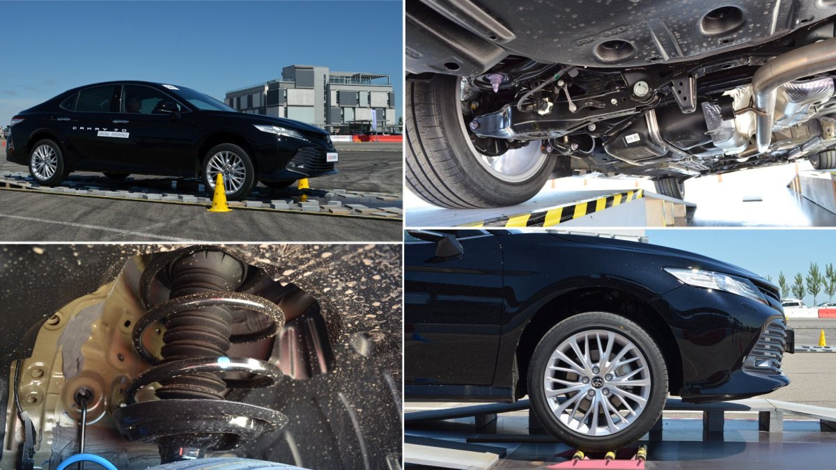 Toyota Camry v70 подвеска