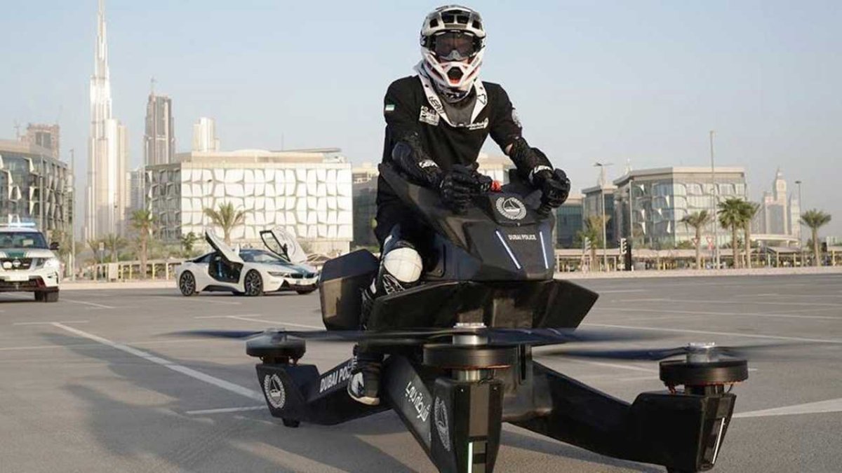 Летающий мотоцикл Hoverbike s3