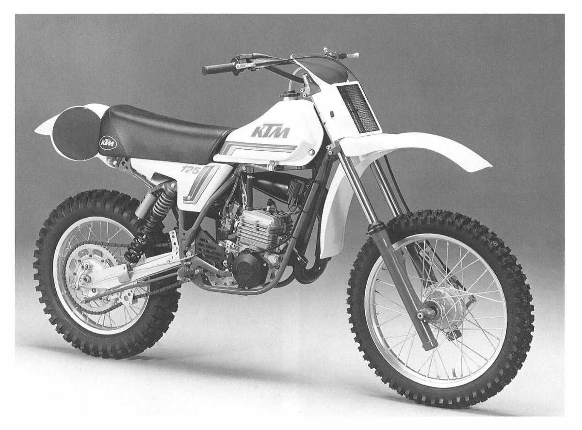 Кроссовый мотоцикл КТМ 80