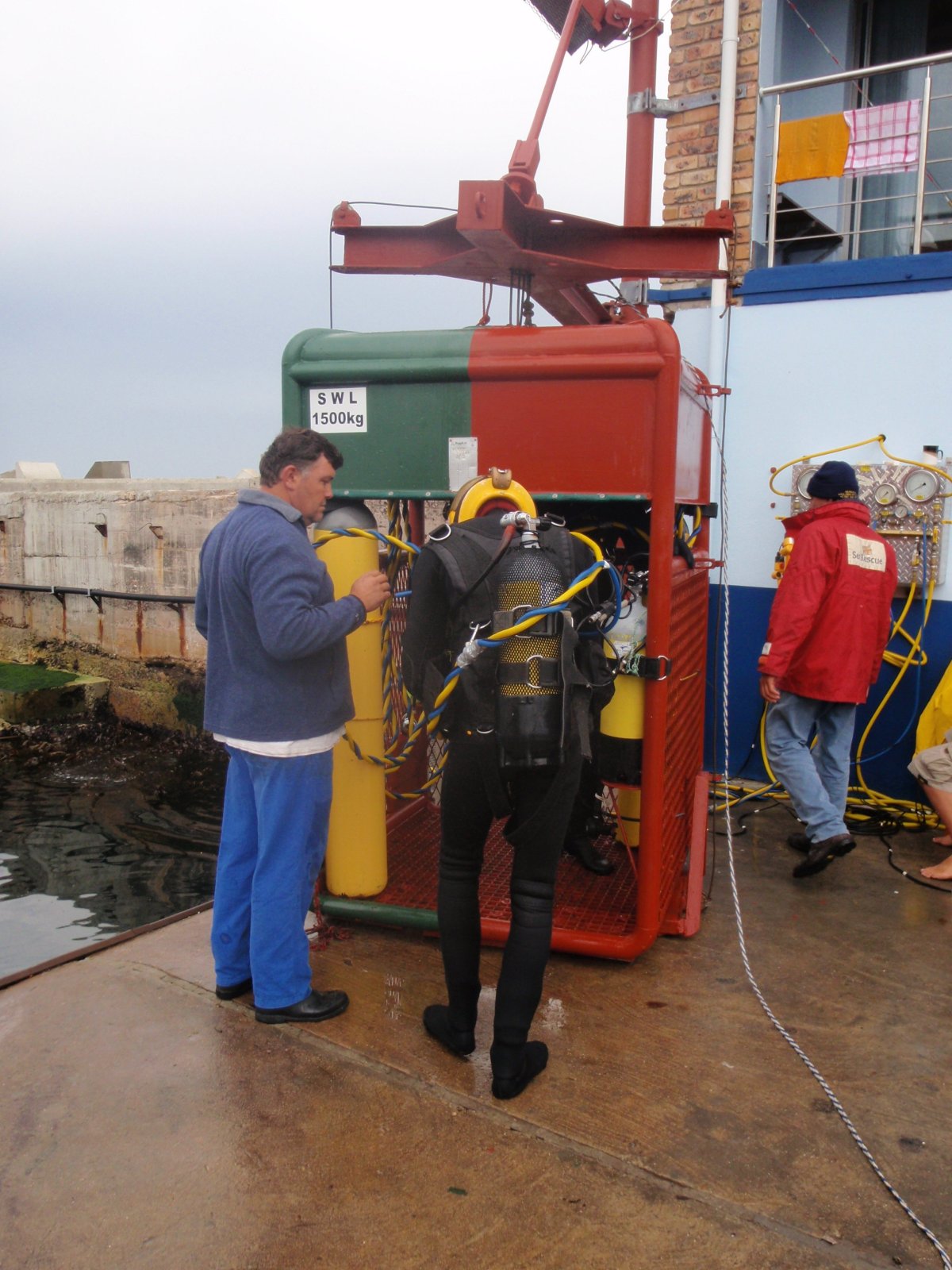 Учеба на водолаза