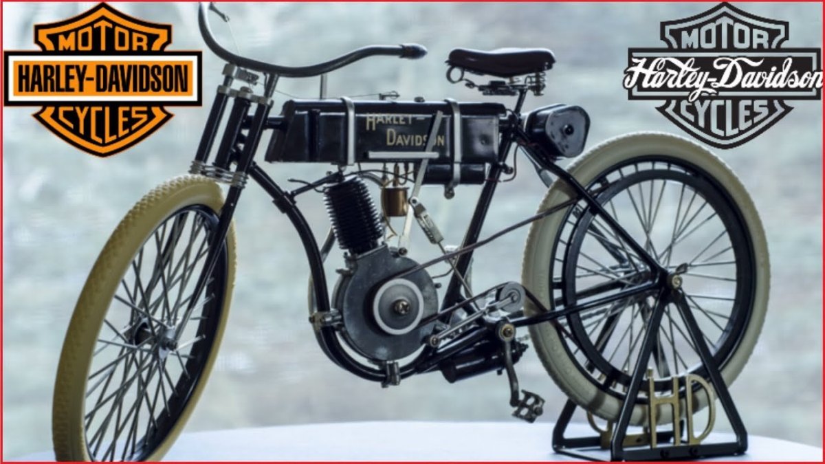 Самый первый мотоцикл Харлей Дэвидсон