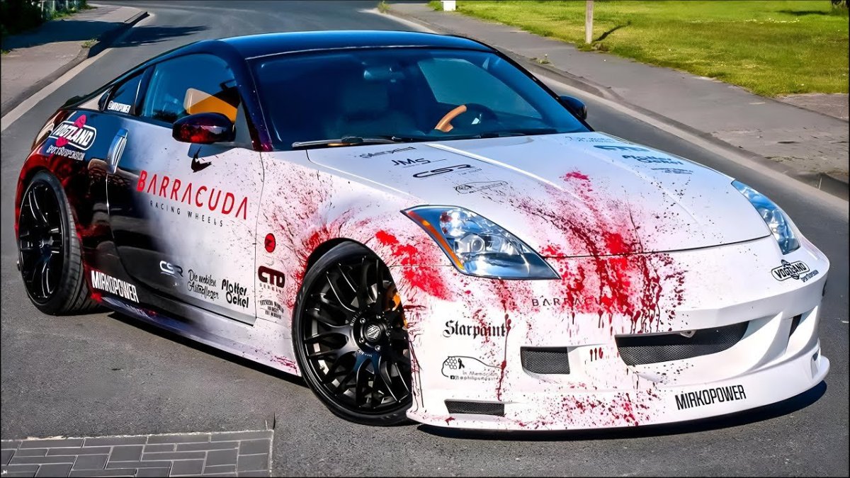 Тюнингованный Nissan 350z