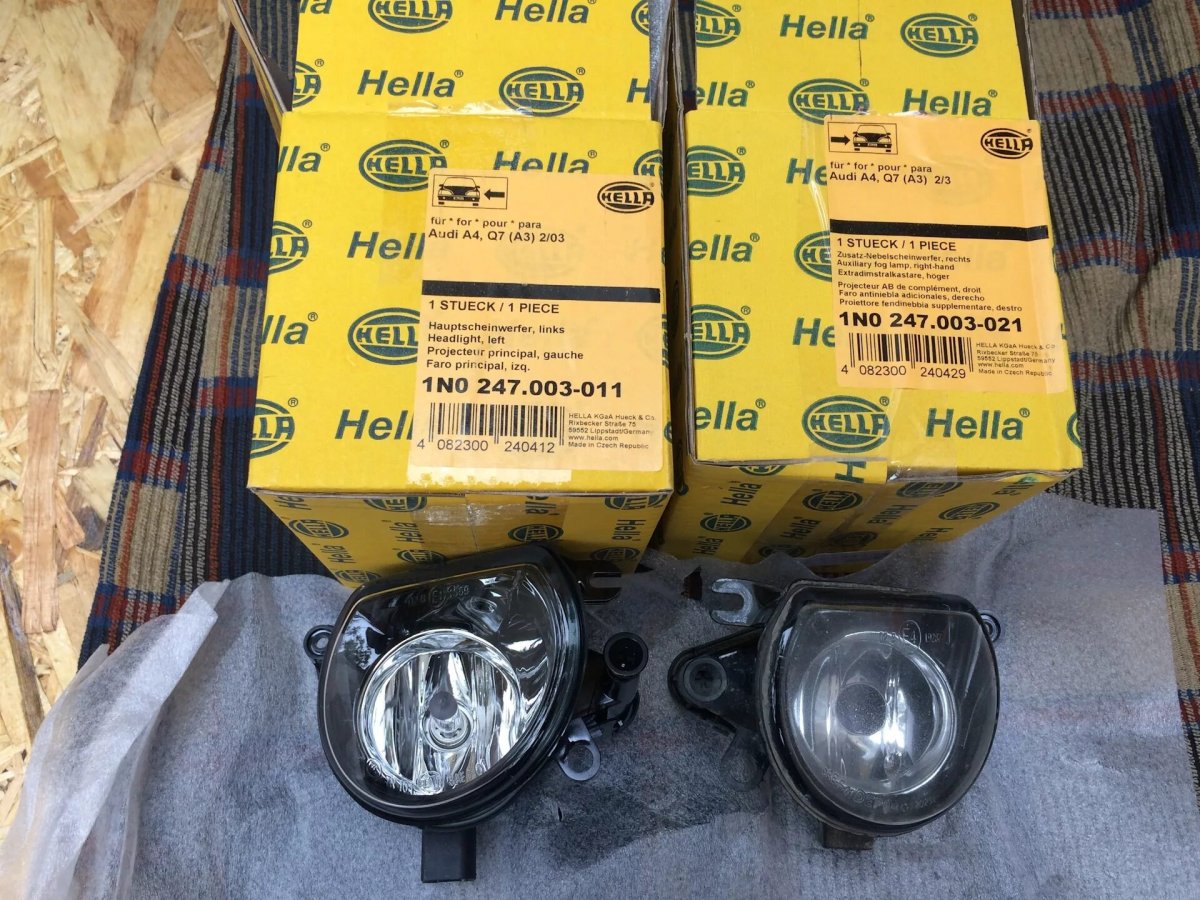 Туманки q7 2011 HELLA