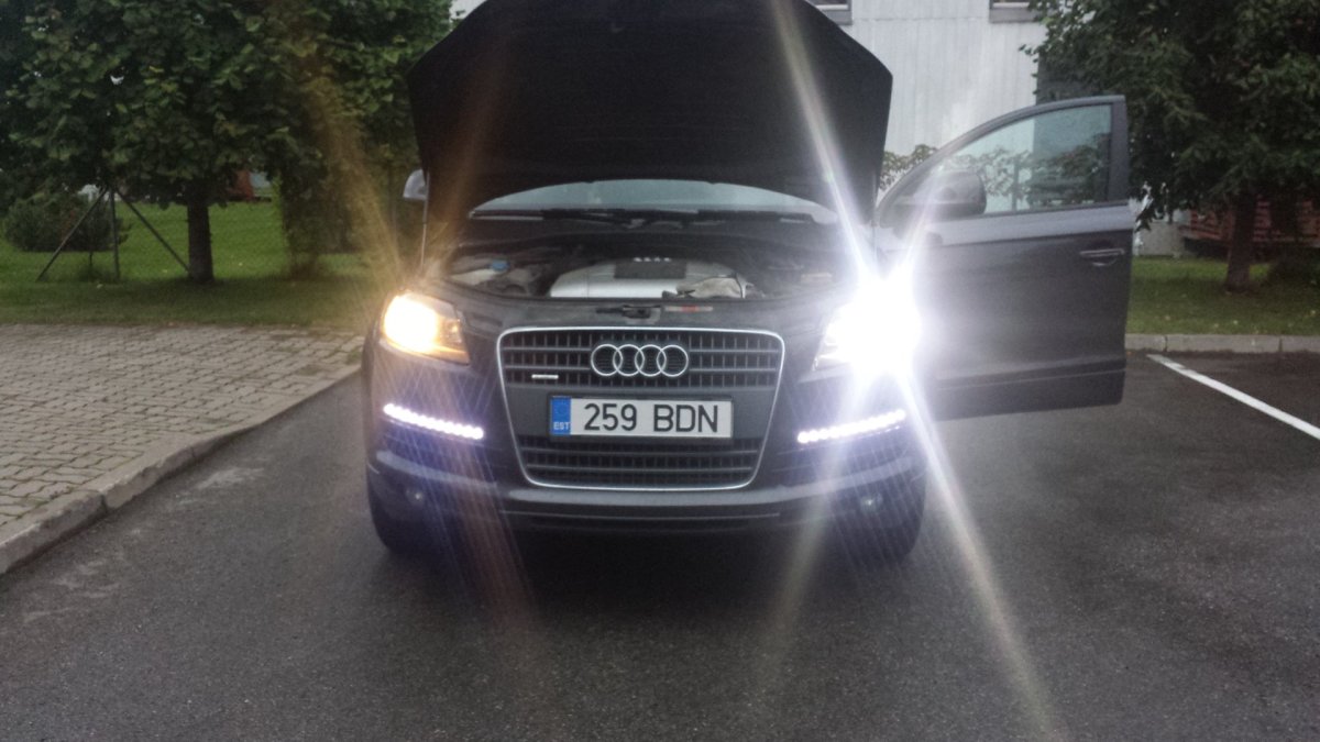 Ауди q7 Ближний свет