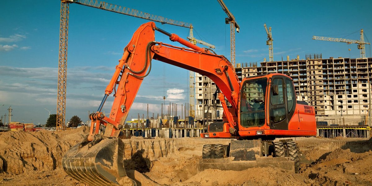 Экскаватор строительный