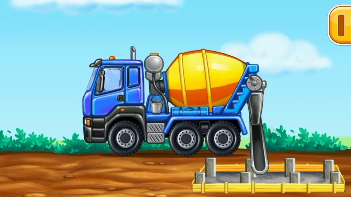Строительные машины мультик