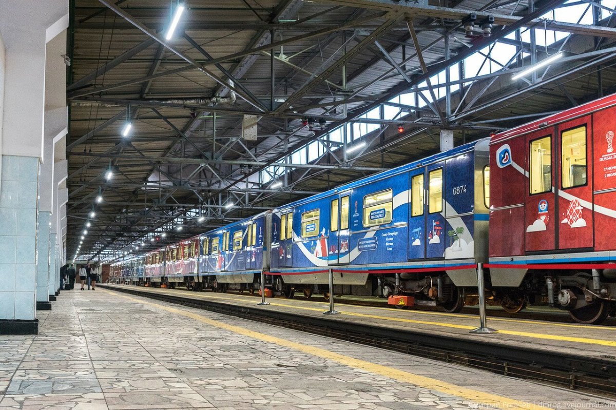 Поезд метро FIFA 2017