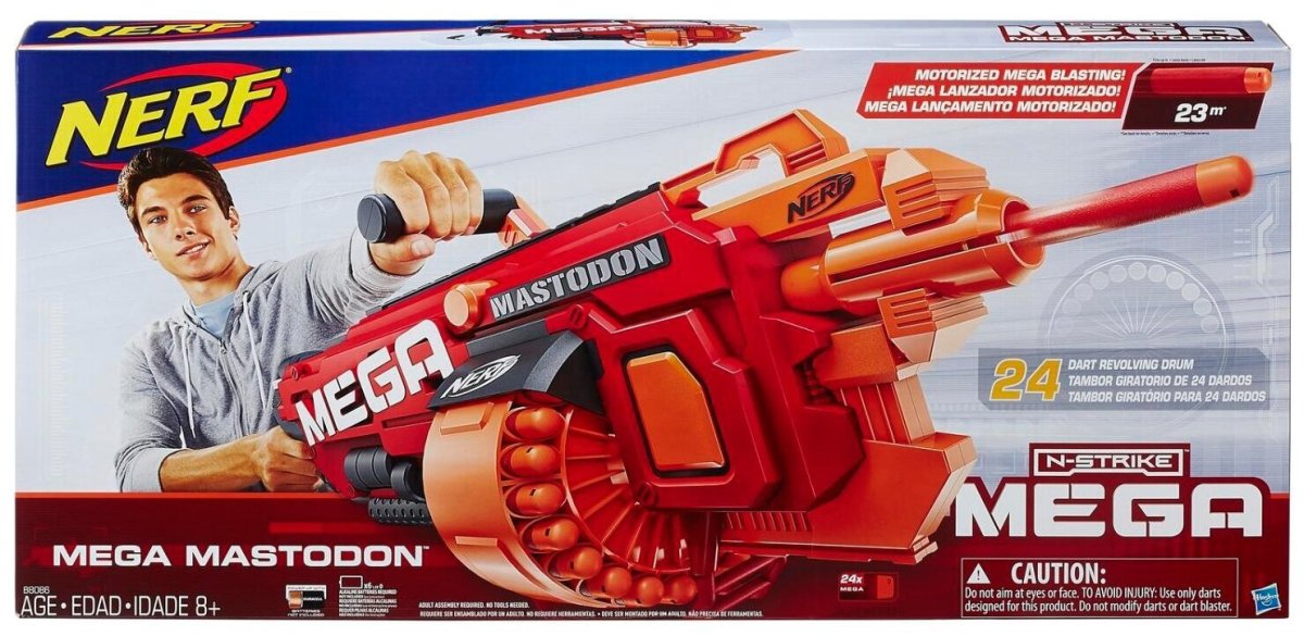 Нёрф бластеры мега