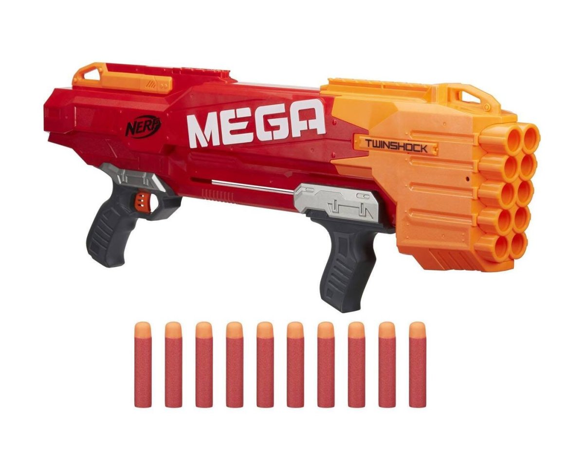Бластер НЕРФ Твиншок