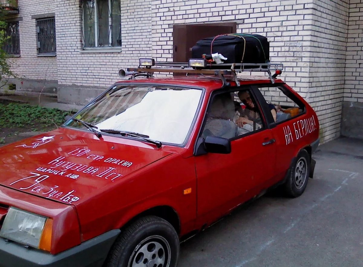 Багажник на крышу ВАЗ 2108