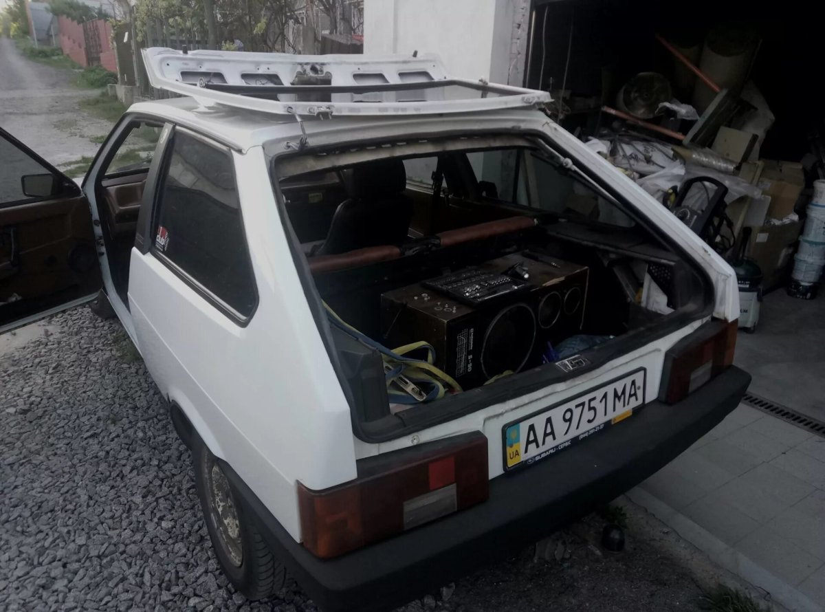 Багажник 2108 из фанеры