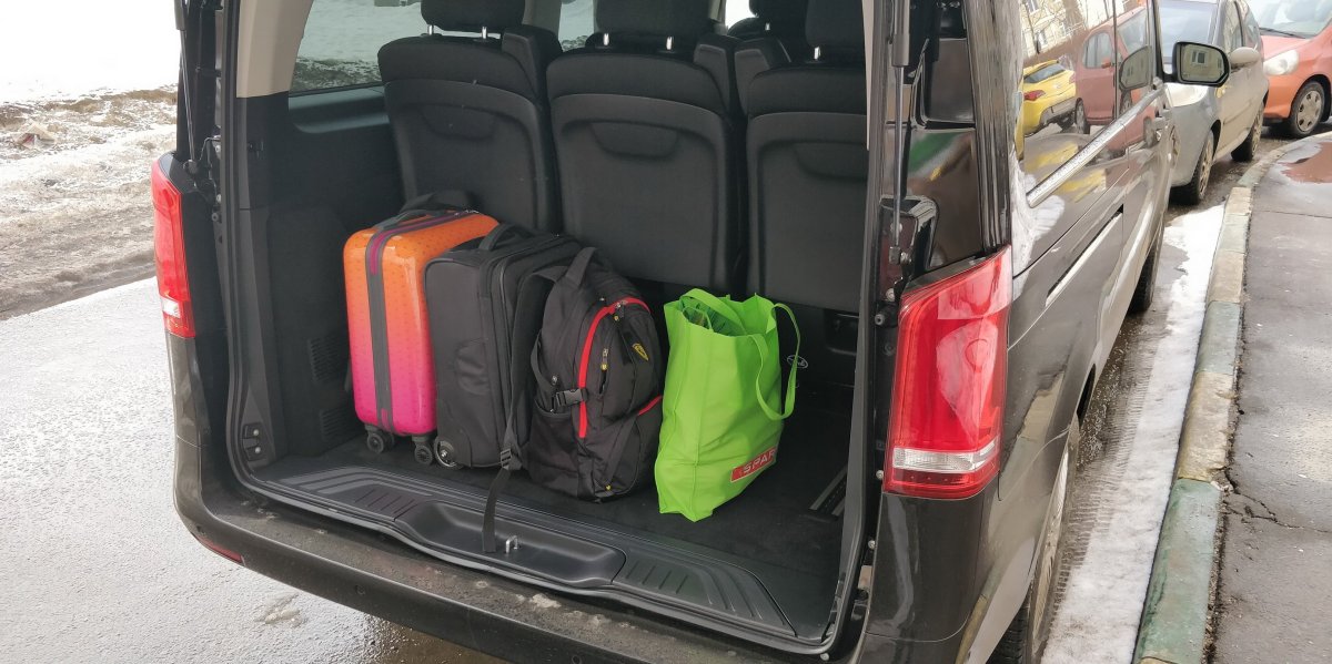 Мерседес Вито багажник