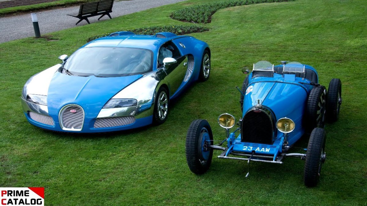 Бугатти 1 машина