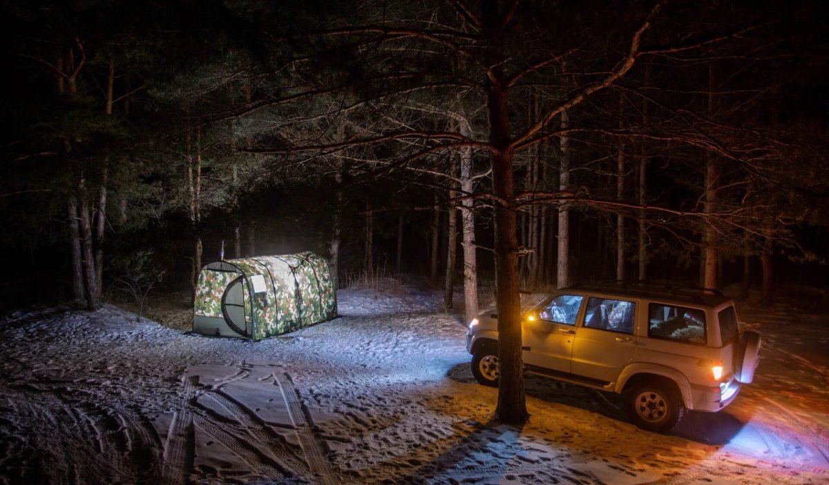 Ночевка в лесу