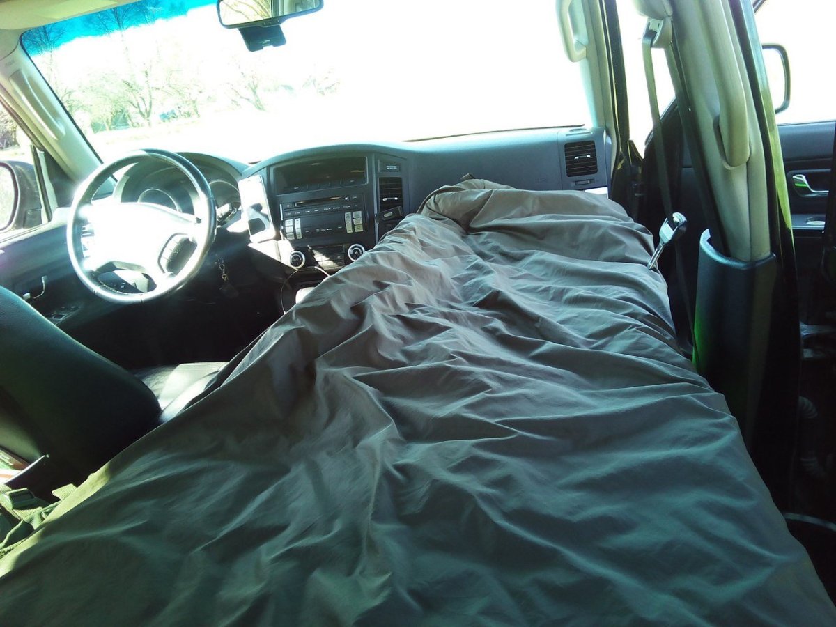 Матрас в Паджеро 3