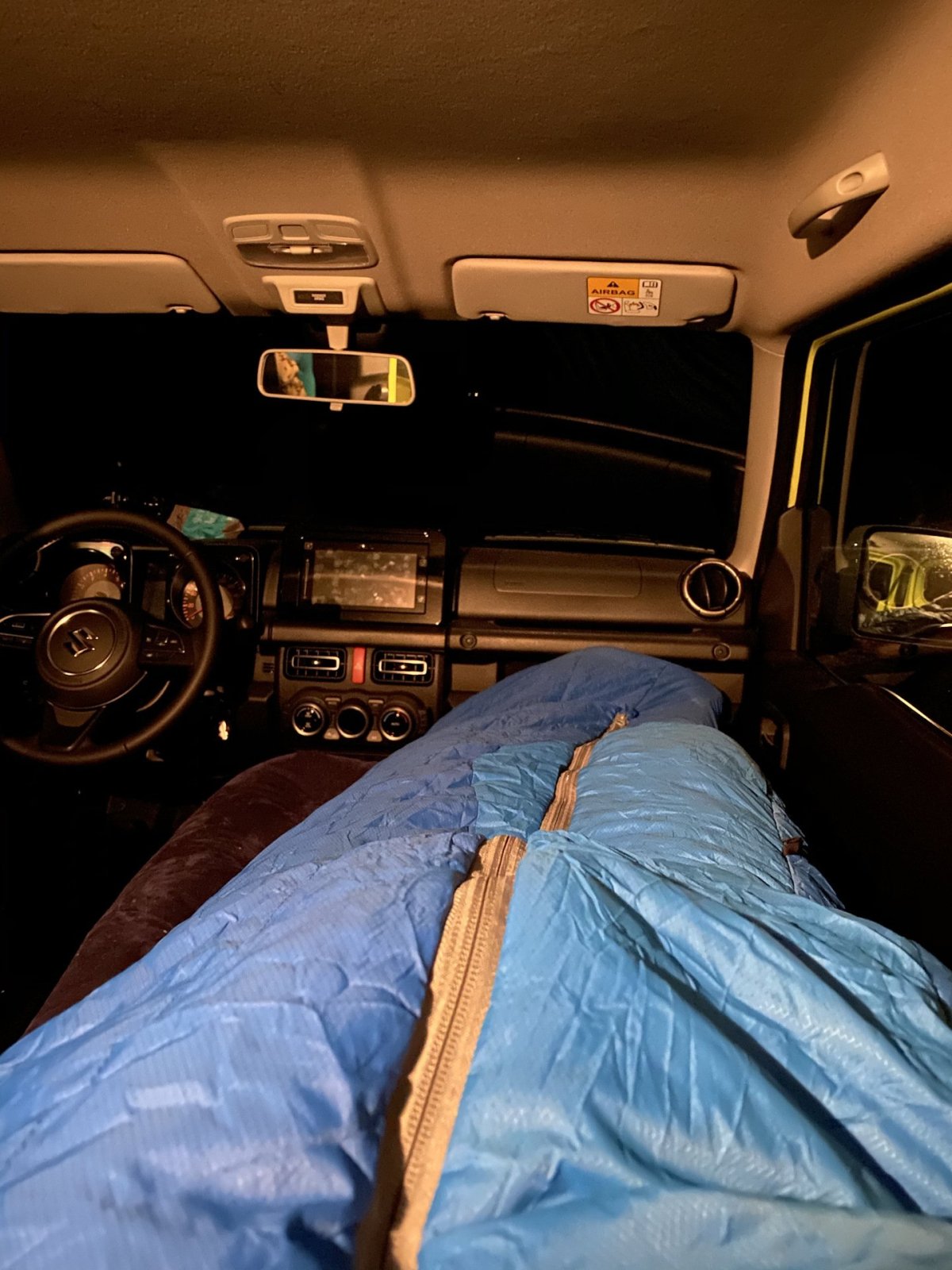 Ночевка в автомобиле