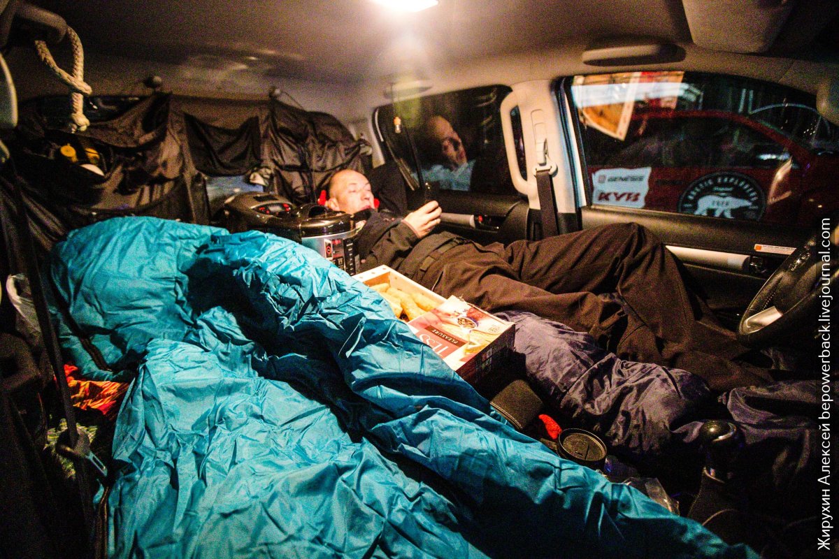 Ночлег в автомобиле