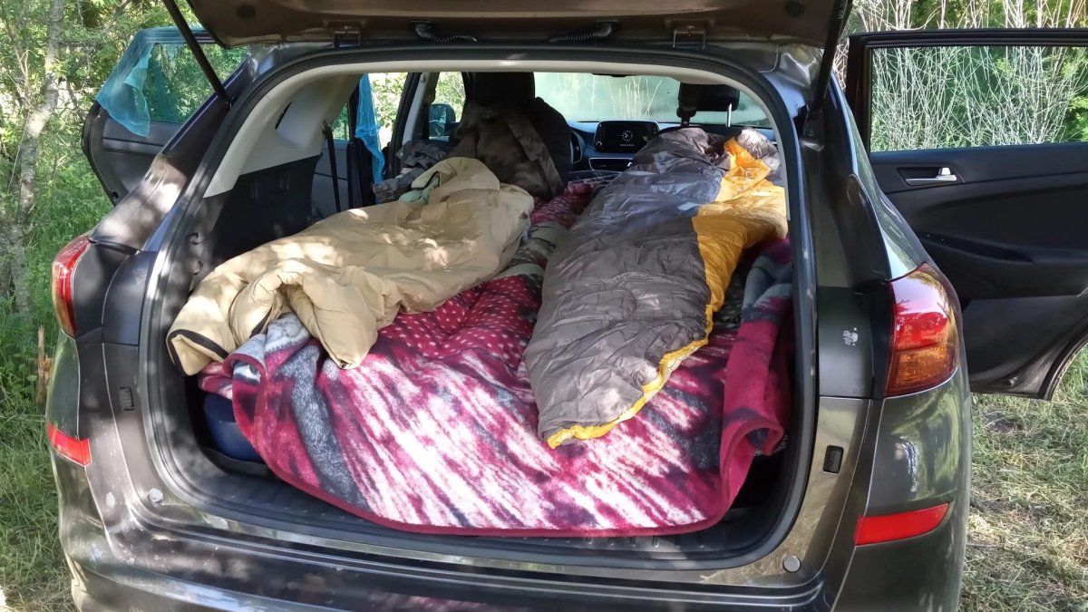 Спальное место Хендай Туссан 2018 года