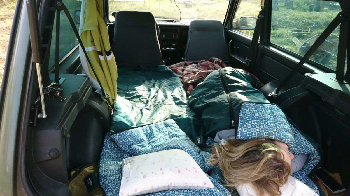 Спальник в ВАЗ 2104