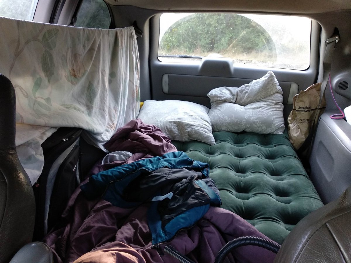 Ночевка в Додж Караван