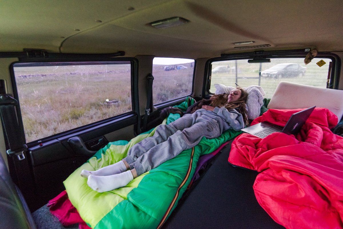 Ночевка в УАЗ Патриот