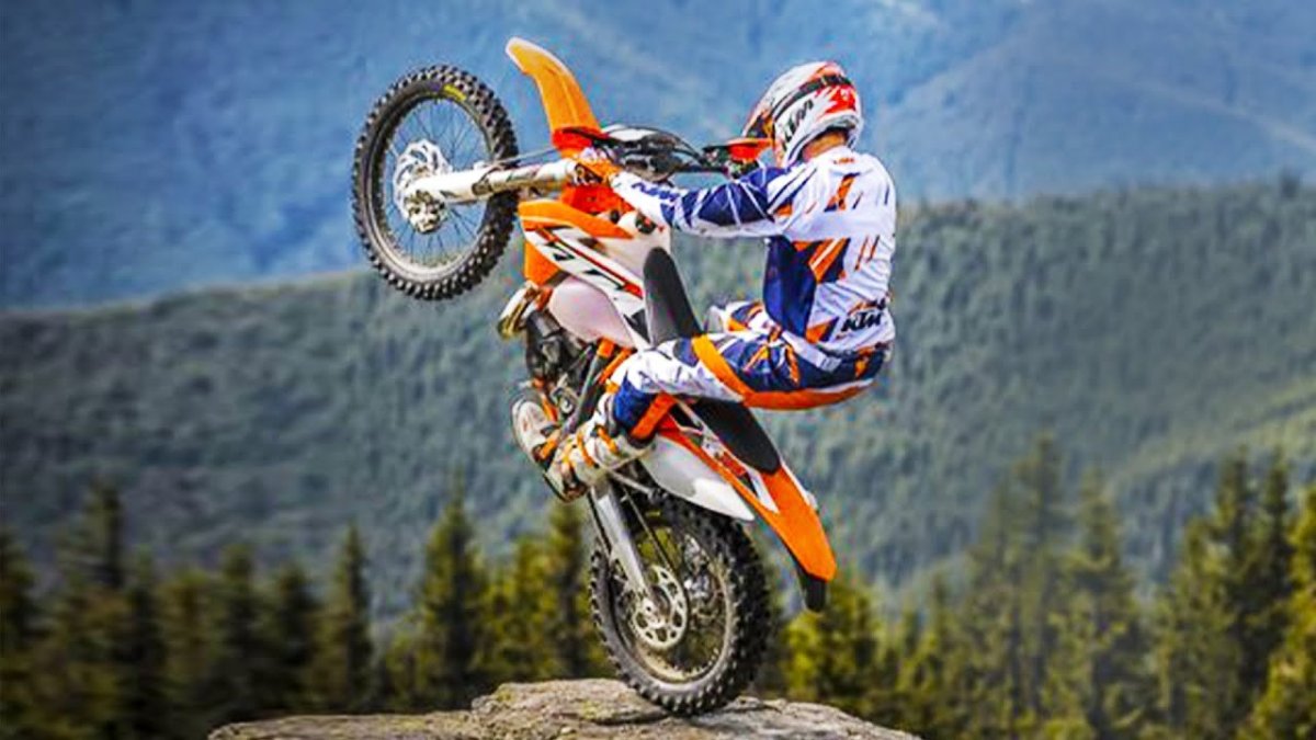 Мотоцикл КТМ кросс