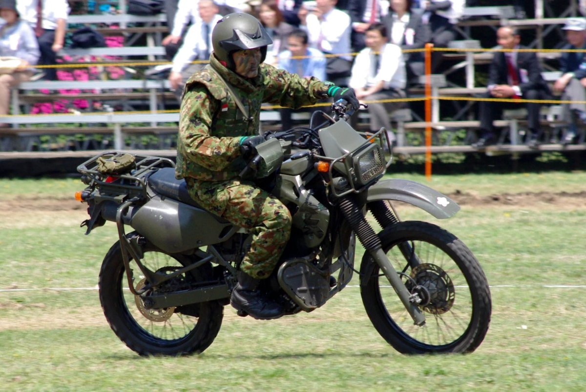 JGSDF Kawasaki klx250