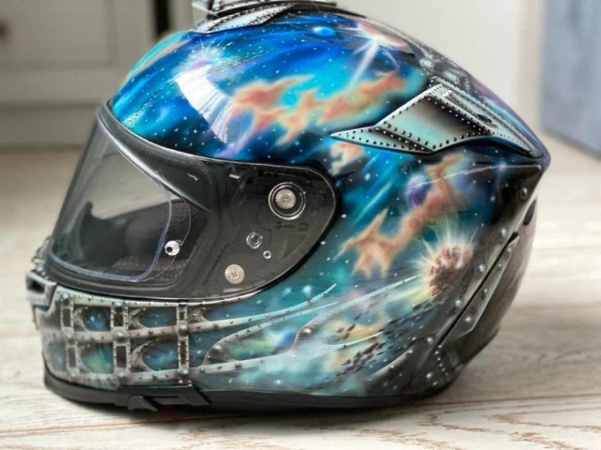 Принт на шлем