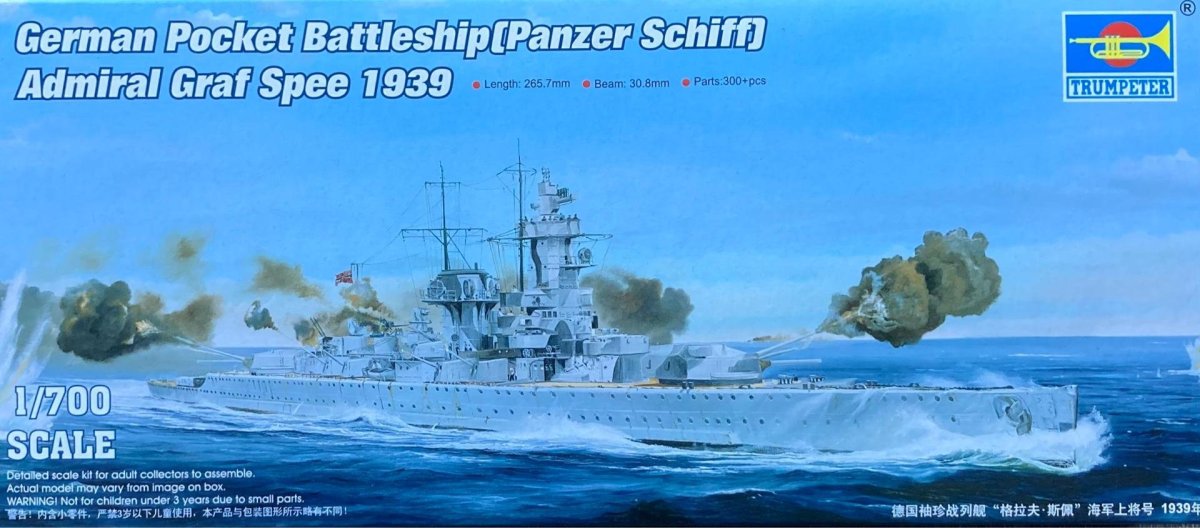 Граф Шпее 1:700