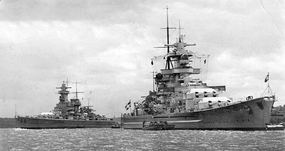 Линкор Шарнхорст 1936