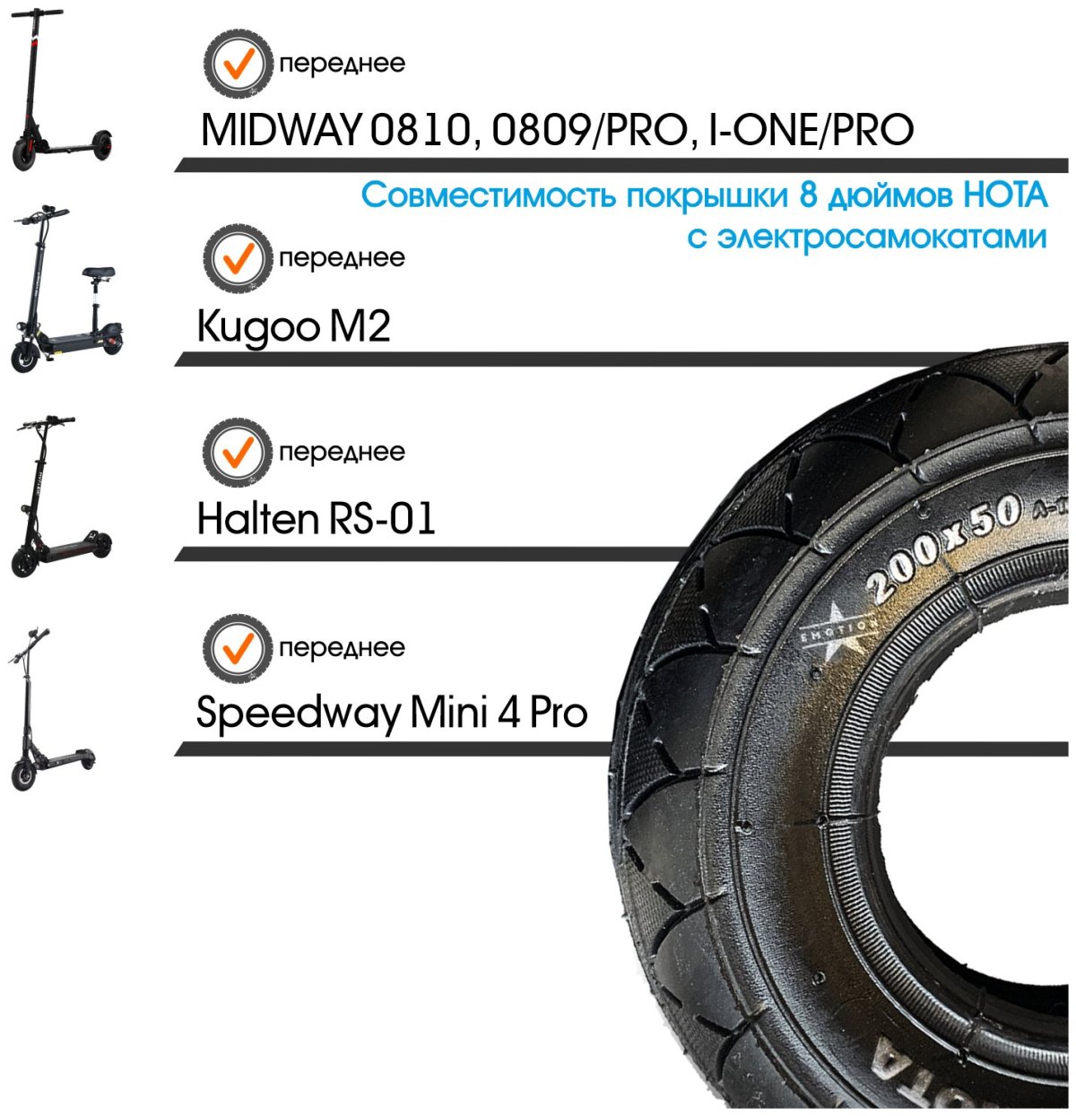 Самокат Midway 0810