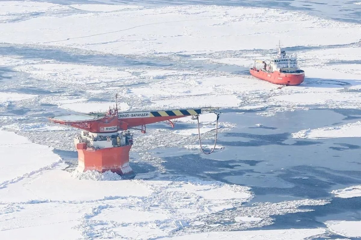 Варандей Лукойл терминал