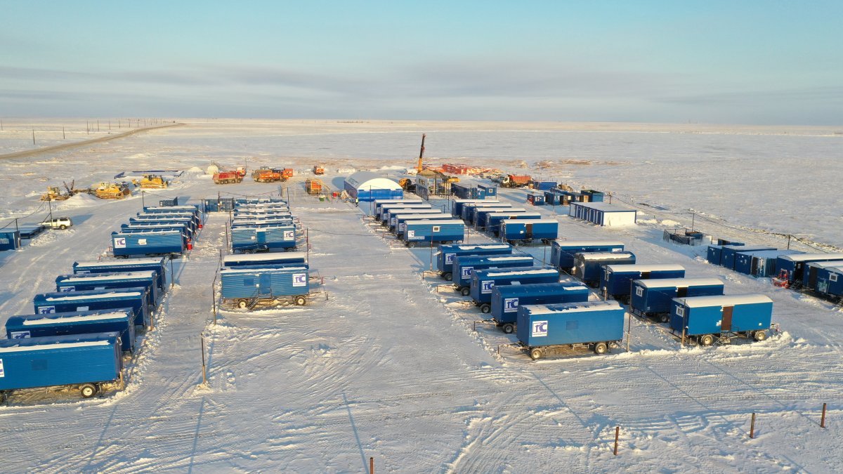 Вахтовый городок Бованенково