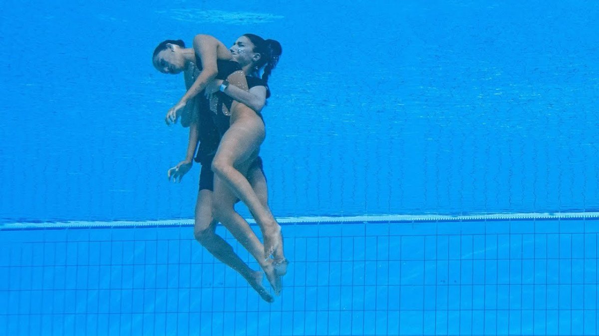 Анита Альварес синхронистка