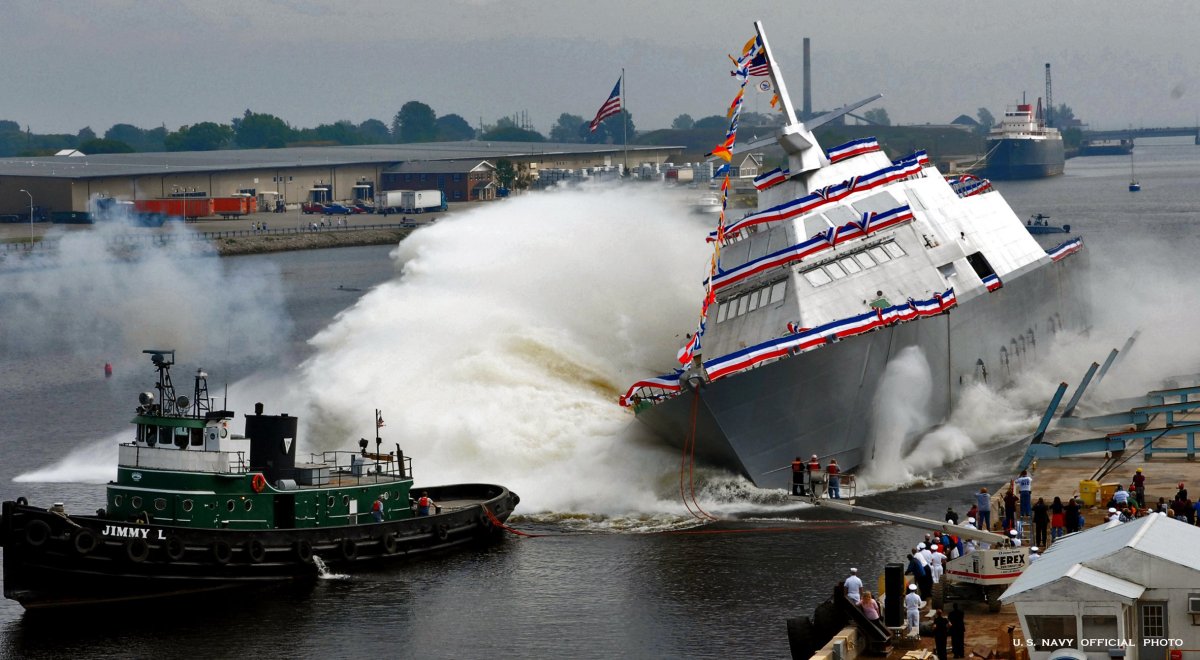 Спуск корабля