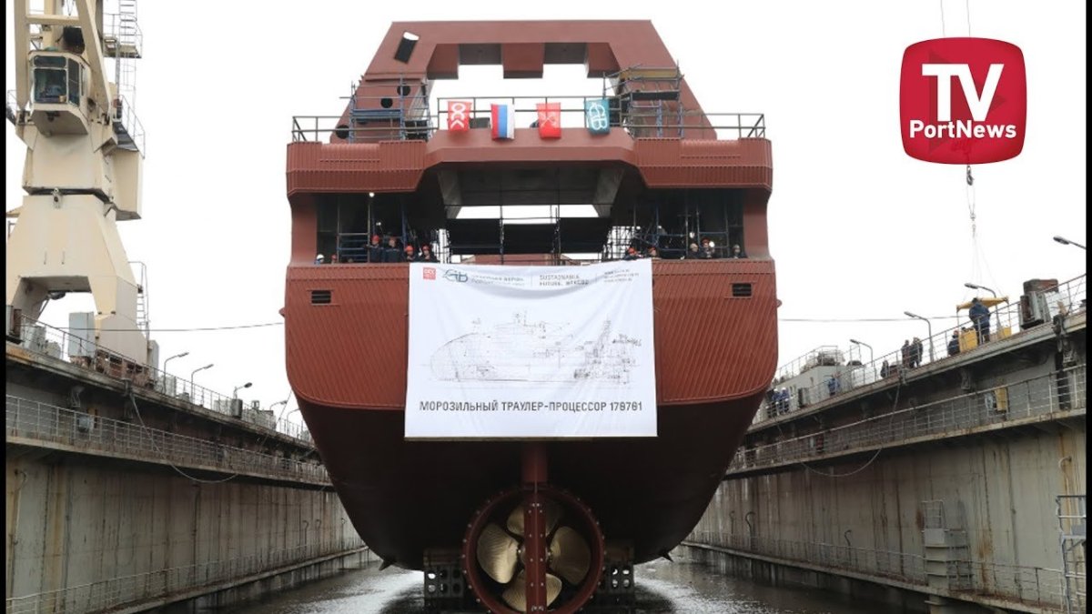 Морозильный траулер-процессор проекта 170701 «Капитан Соколов»