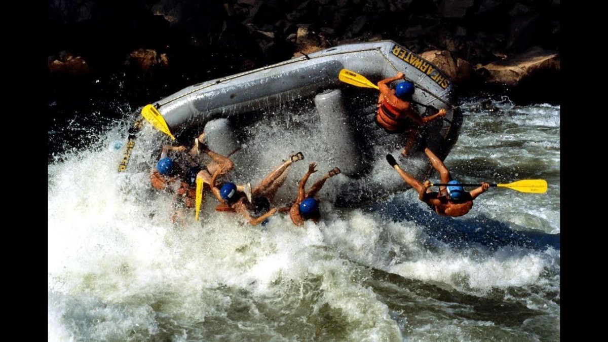 Рафтинг на реке Замбези