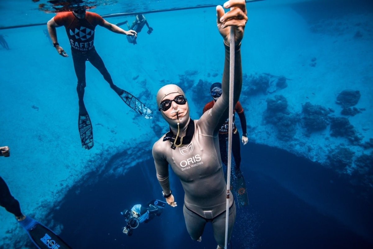 Джессика Райт фридайвер