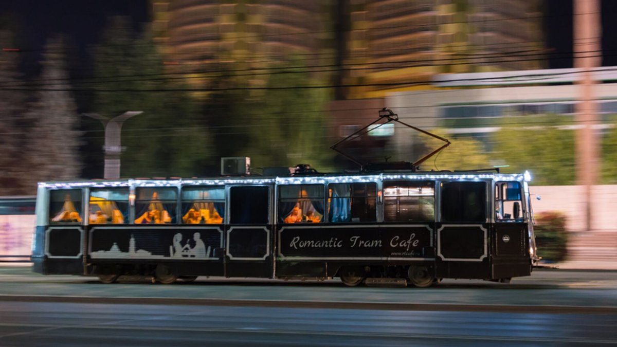 Пермский трамвай кафе