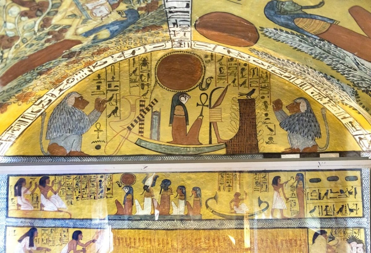 Роспись гробницы Сеннеджема