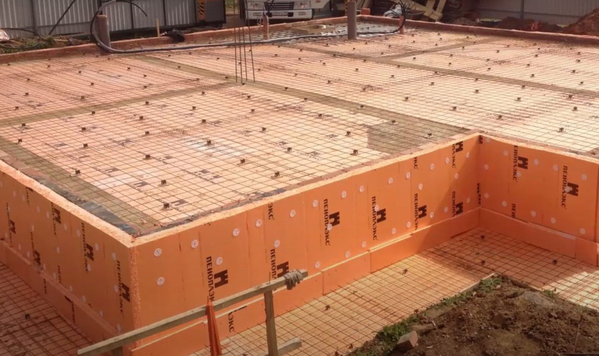 Утеплитель "пеноплекс фундамент" 100мм