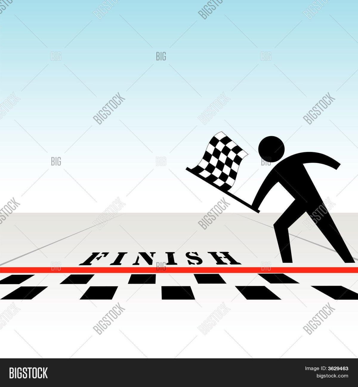 Финиш рисунок