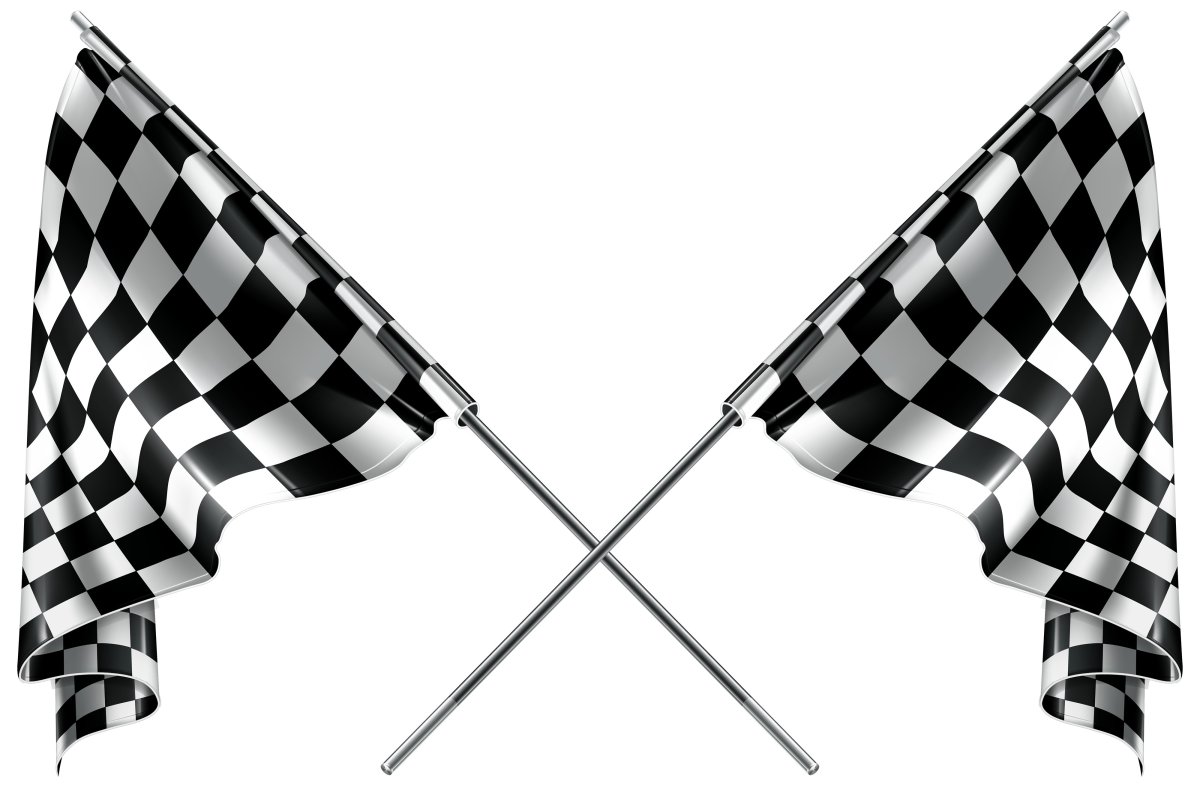 Флаг старт финиш