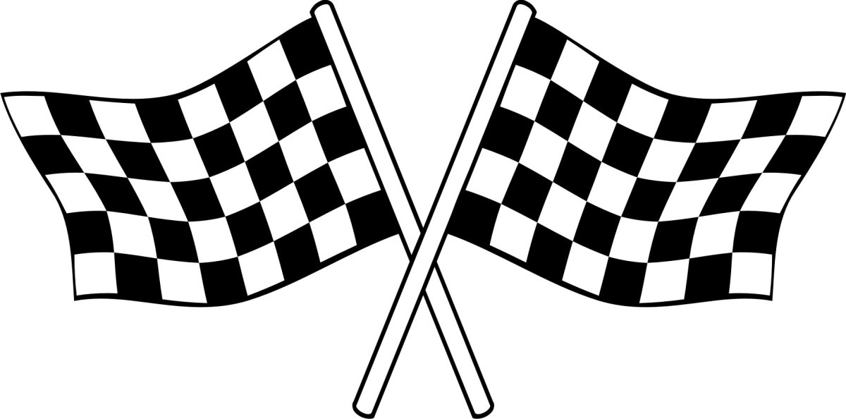 Флаг старт финиш формула 1