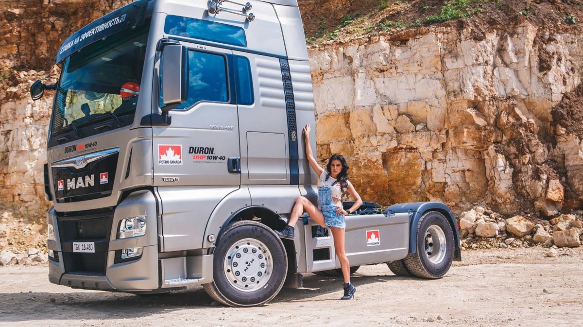 Автомобиль ман грузовой