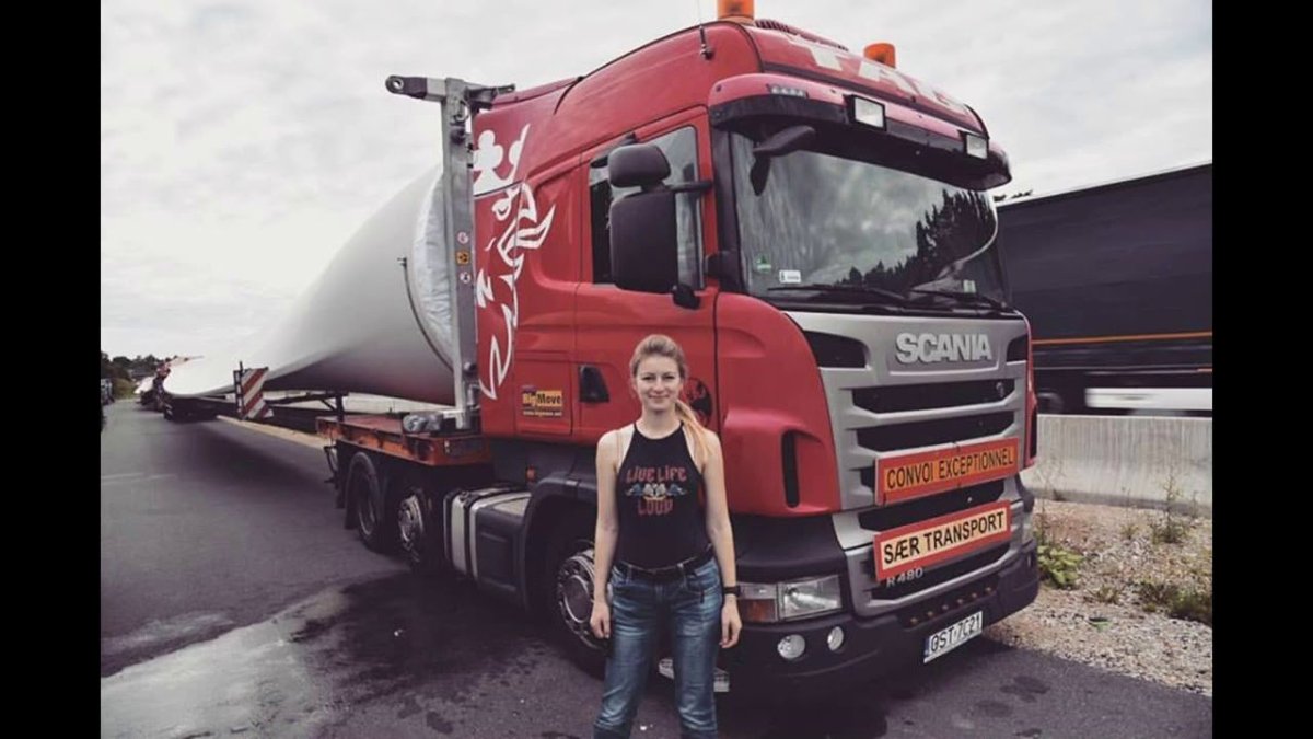 Дальнобойщица Ивона Блехарчик
